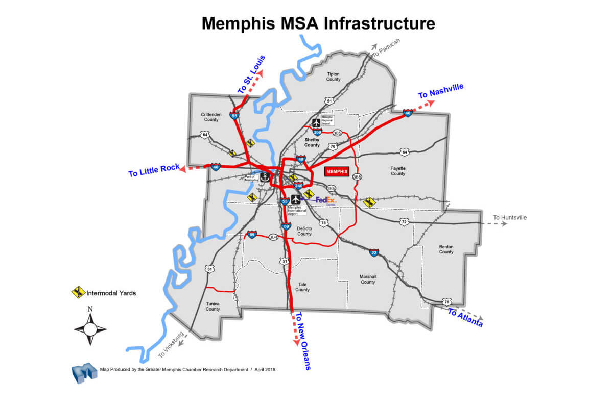 Memphis MSA Infrastructure