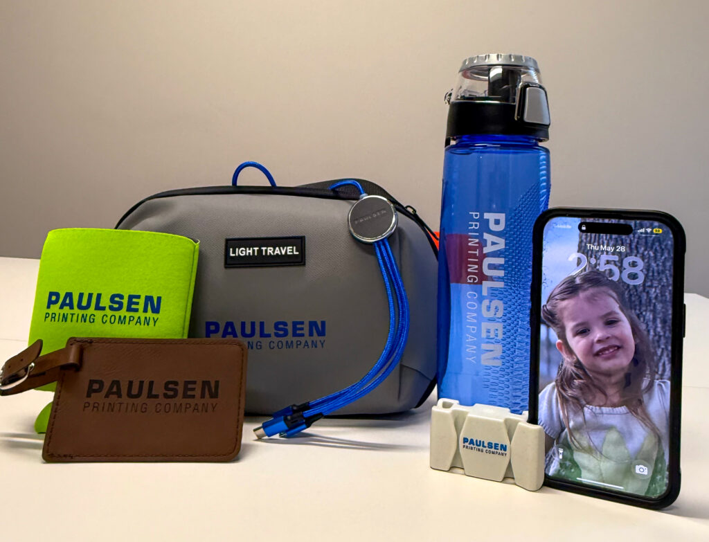 Assortment of promotional products